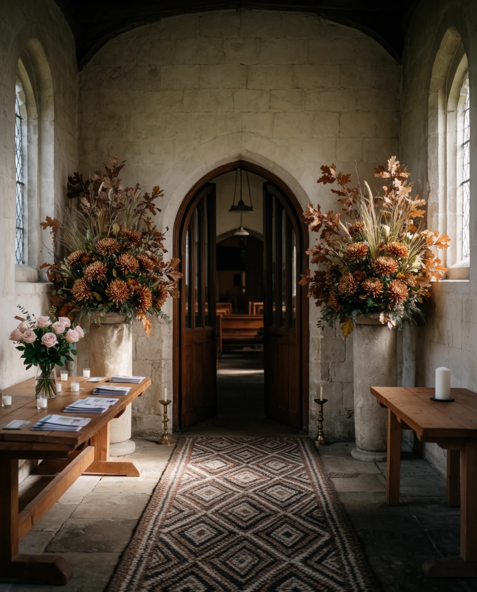 A Church Entry in Bronze 1