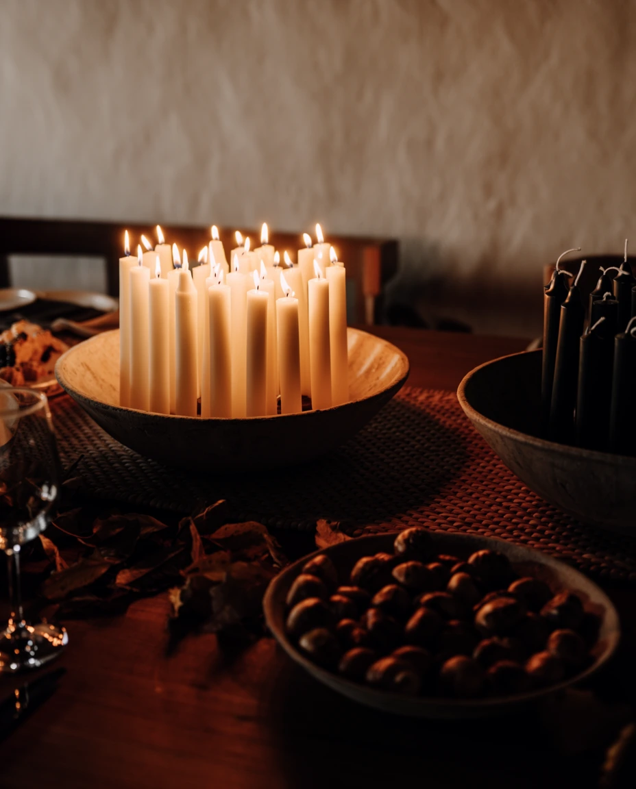 A Dough Bowl for Candlelight 1
