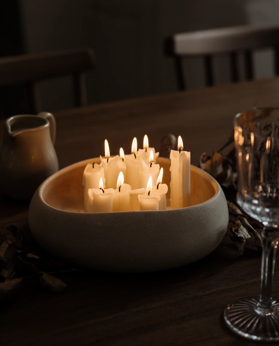 A Dough Bowl for Candlelight 2