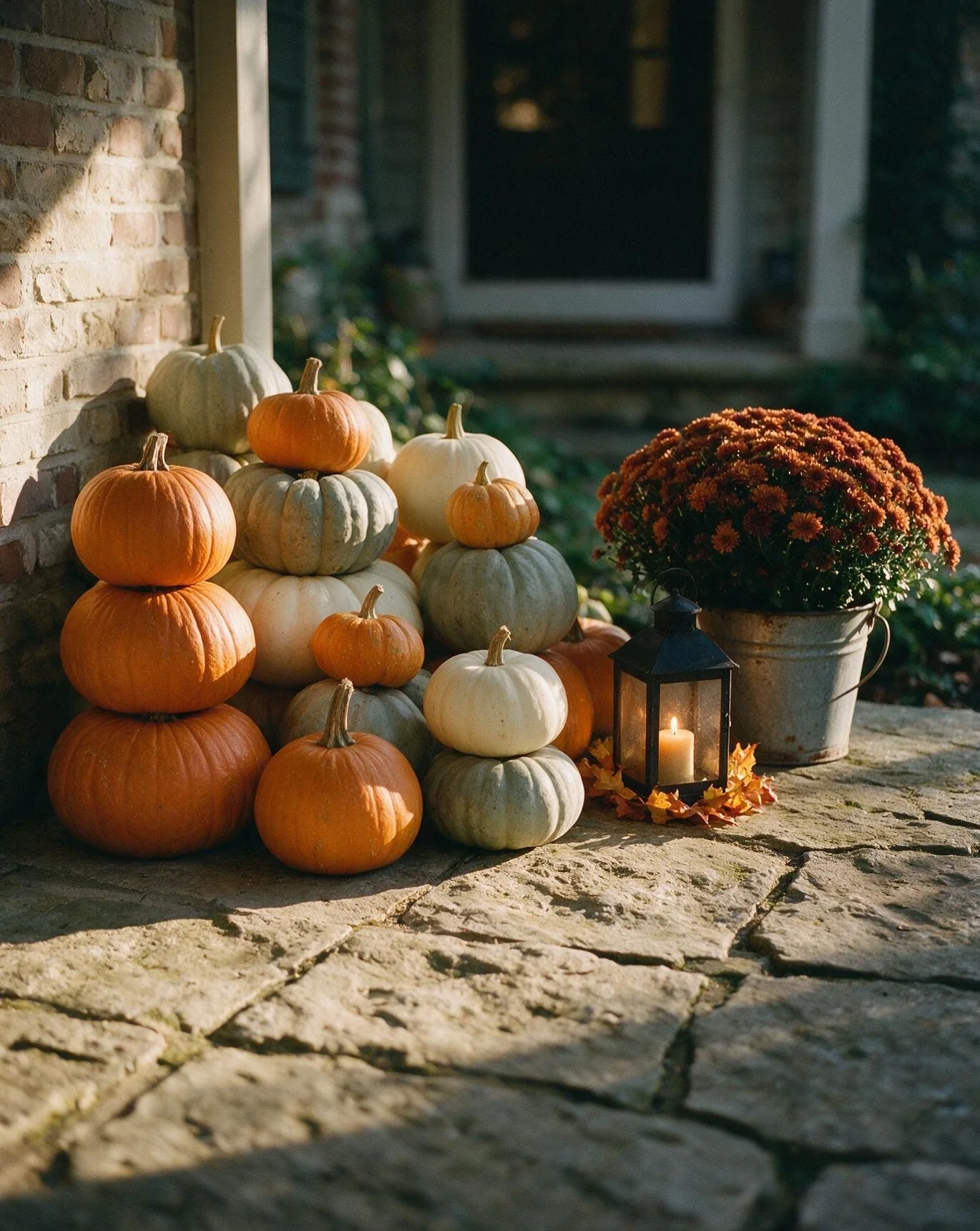 A Front Door Welcome for Fall 2