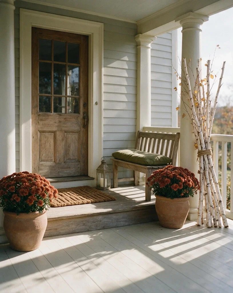 A Front Porch in October 1