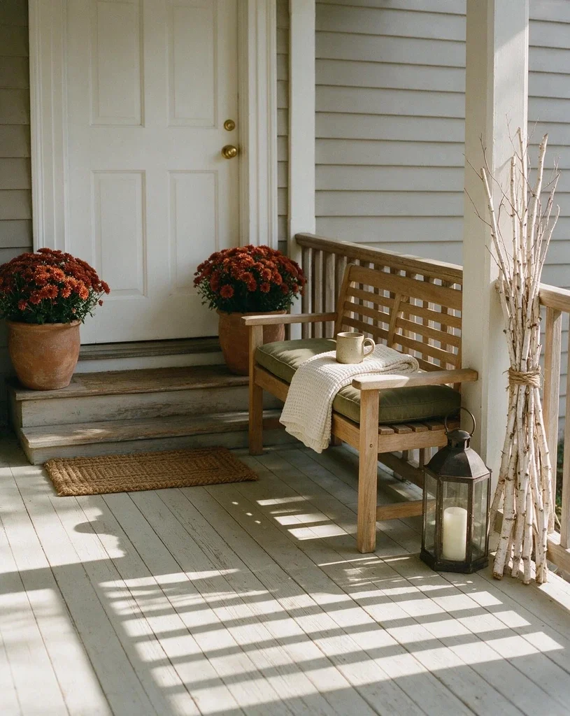 A Front Porch in October 2