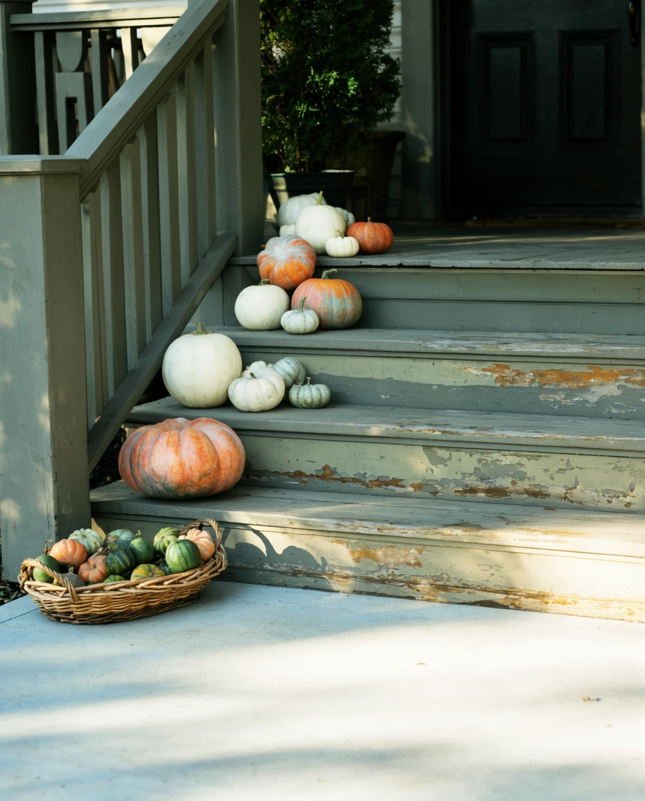 A Layered Pumpkin Display 1