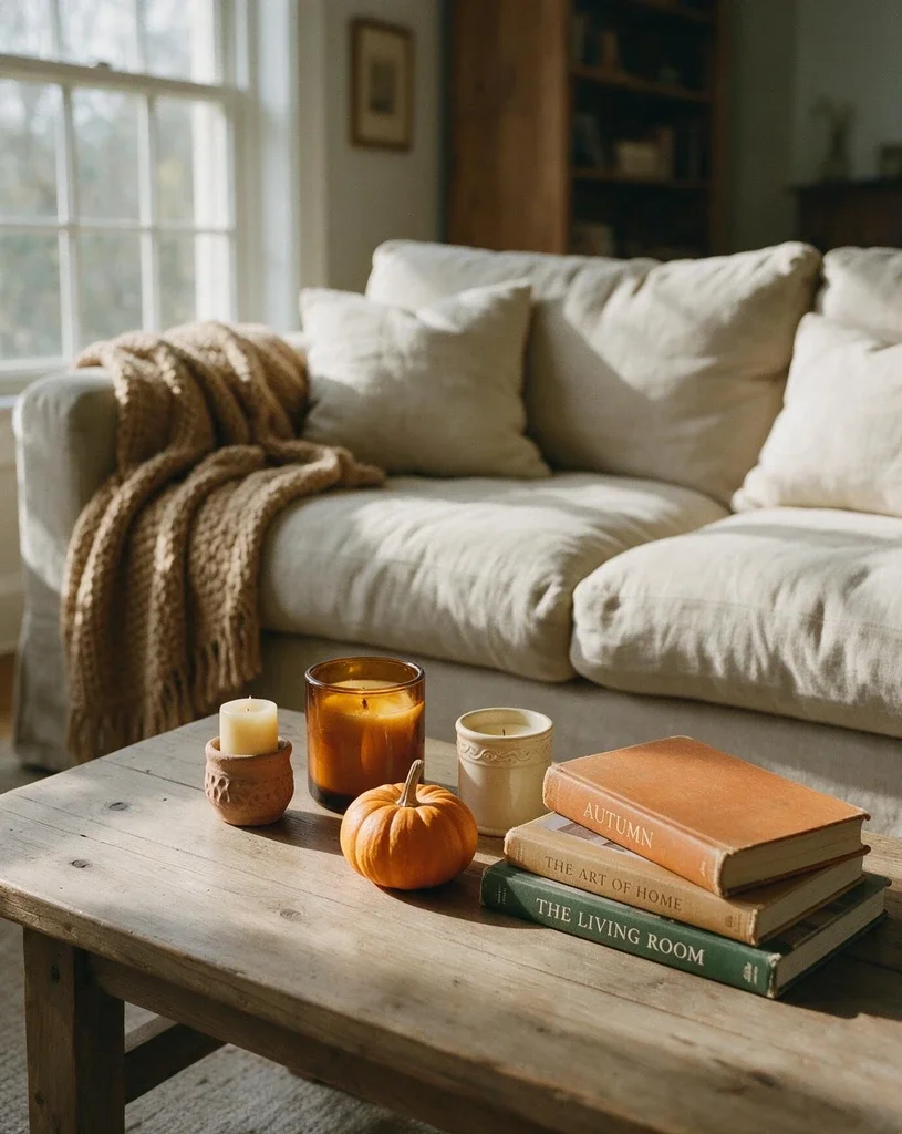 A Living Room Autumn Vignette 1