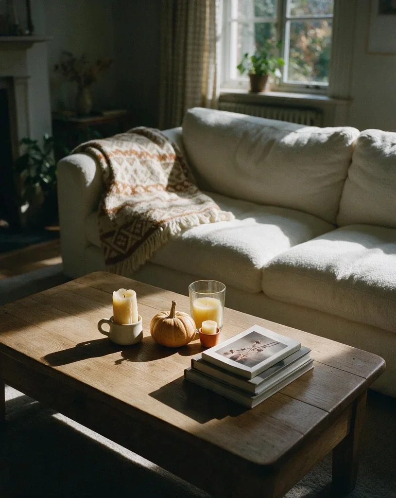 A Living Room Autumn Vignette 2