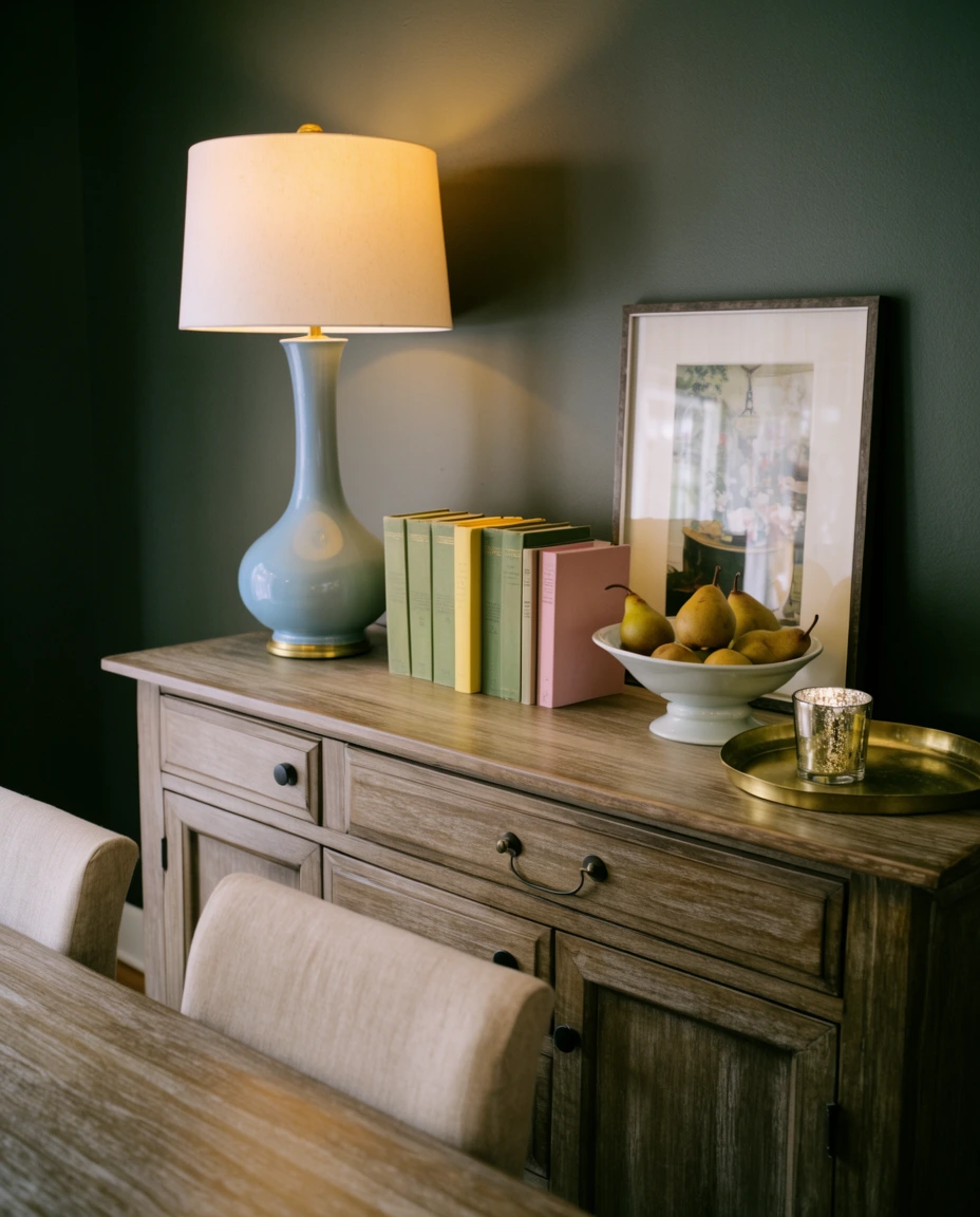 An Elegant Sideboard Vignette 2