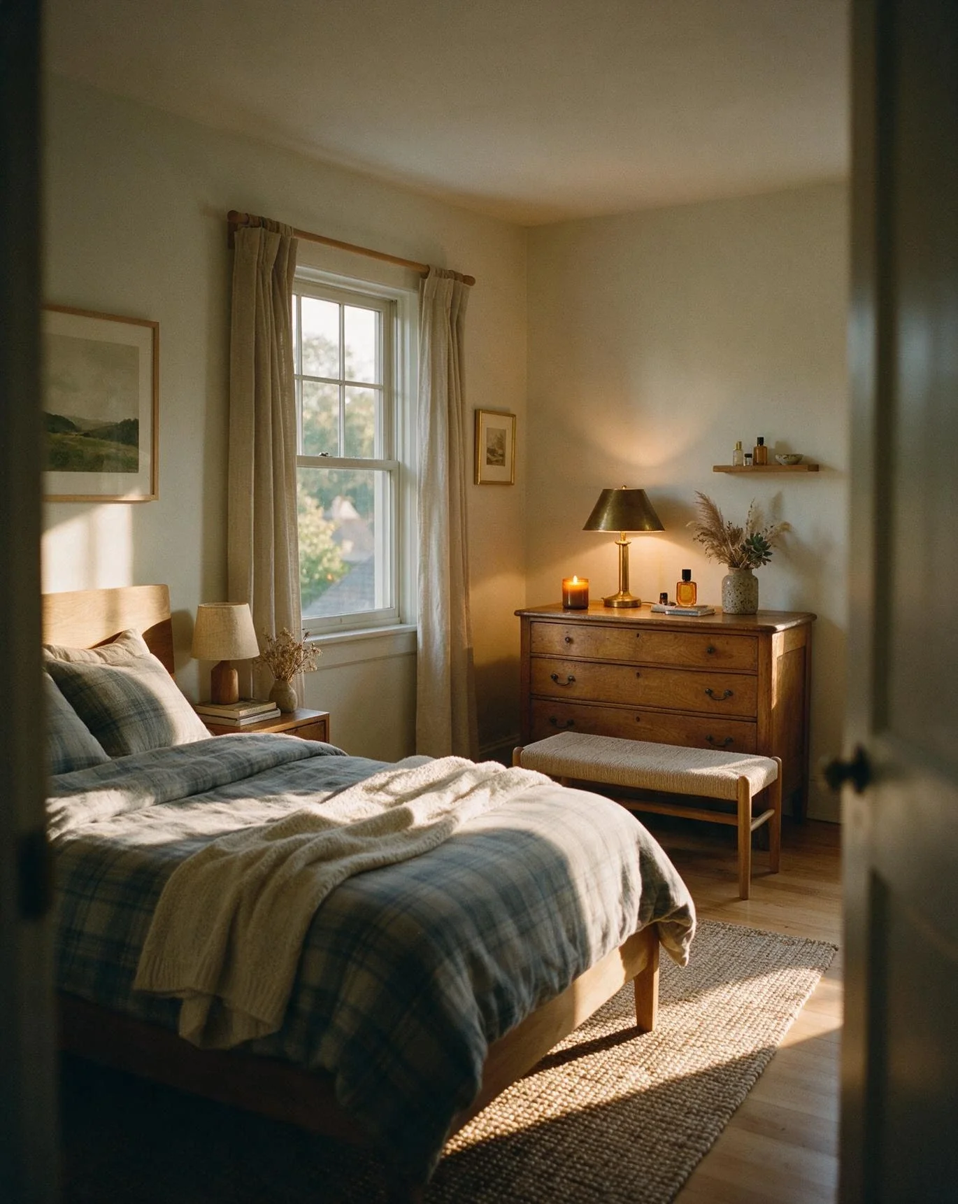 Bedroom Accents with a Nostalgic Feel 1