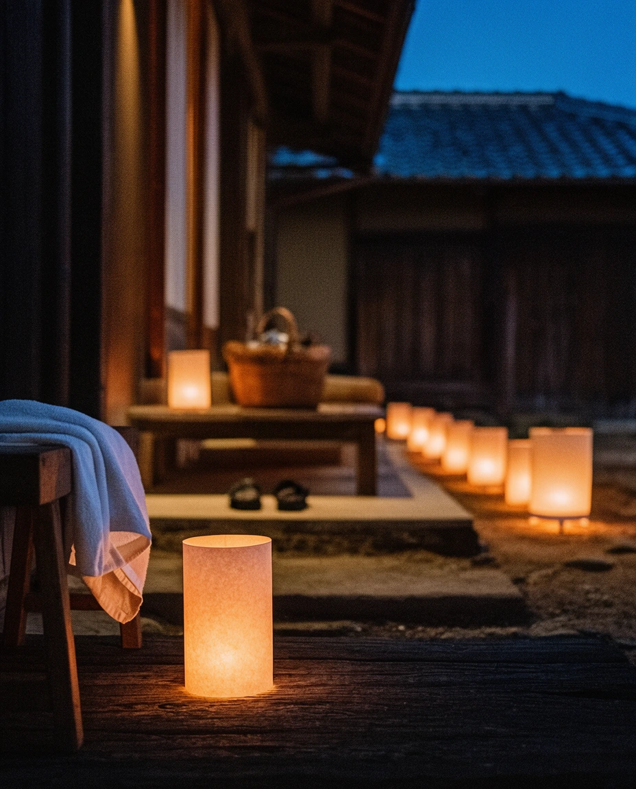 Candlelit Lanterns for the Path 2