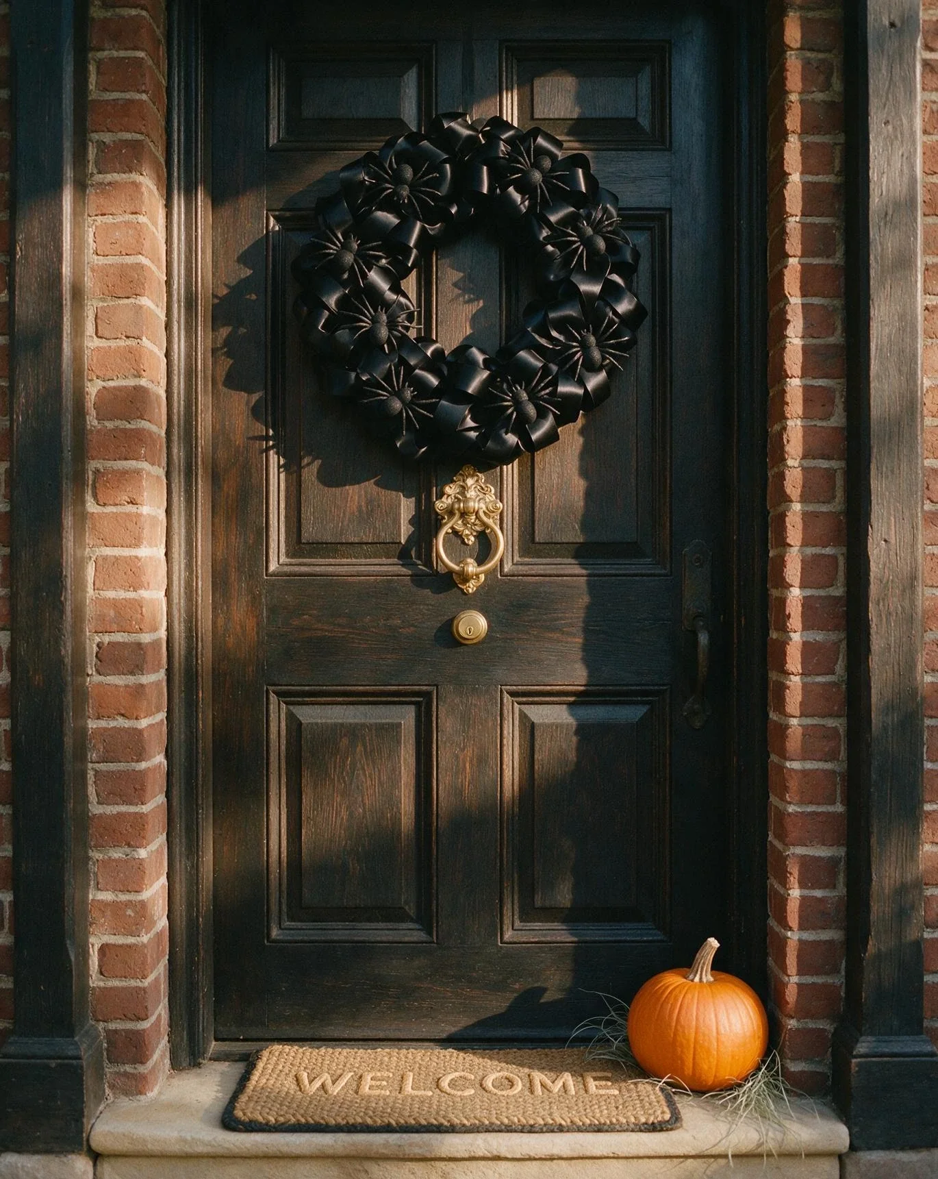 Cheap Easy Wreath for the Door 1