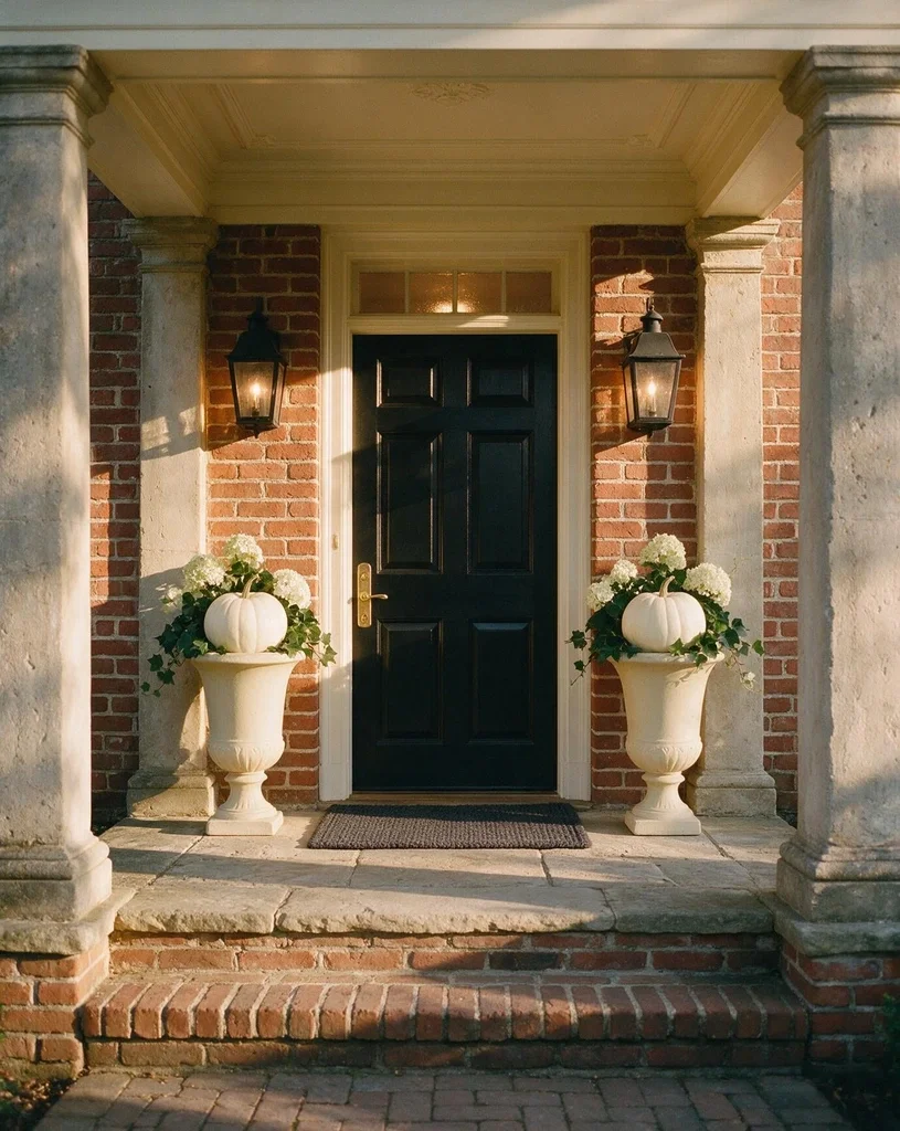 Classy Black and White Entryway 1