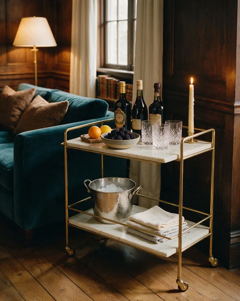 Classy Cocktail Nook for Guests 1