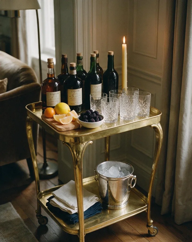 Classy Cocktail Nook for Guests 2