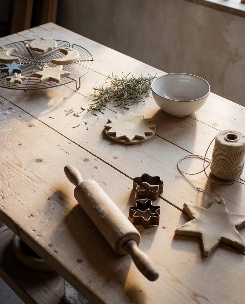 Clay Ornaments and Kitchen Twine 2