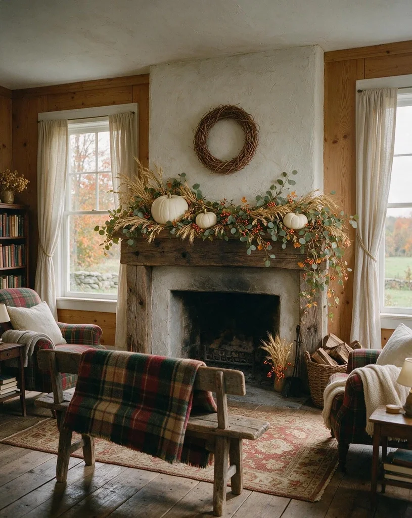 Cozy Farmhouse Garland for October 1