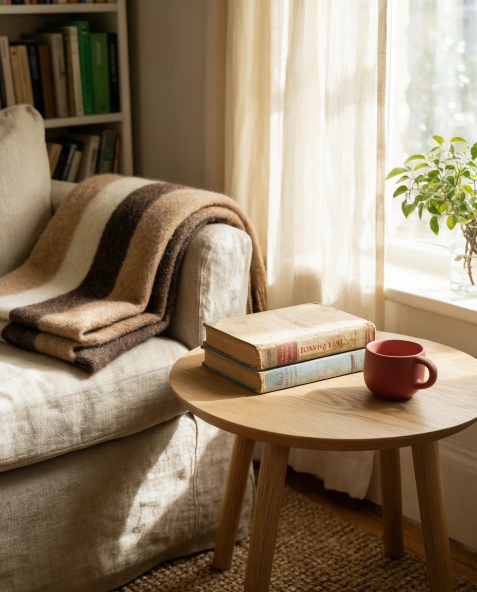 Cozy Reading Nook for Fall 1