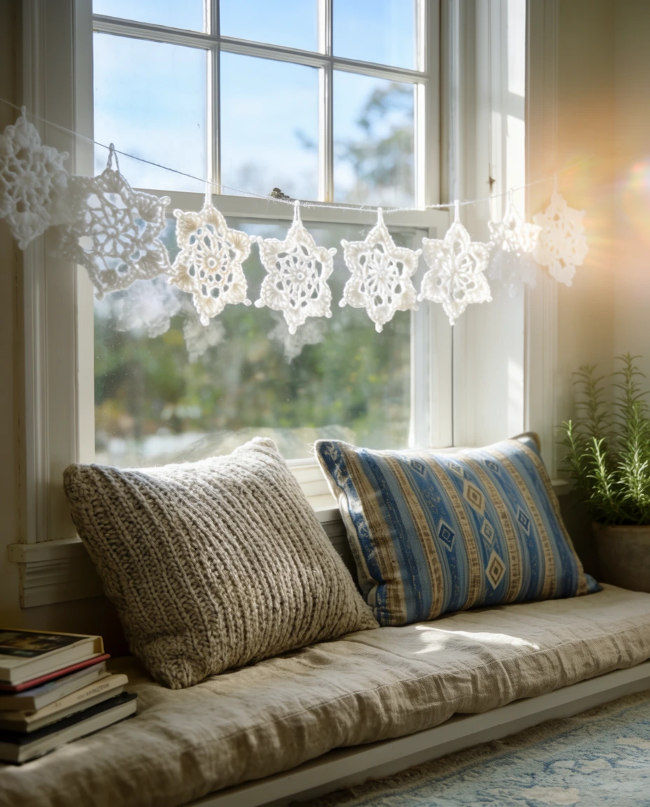 Crochet Snowflakes for the Tree 2