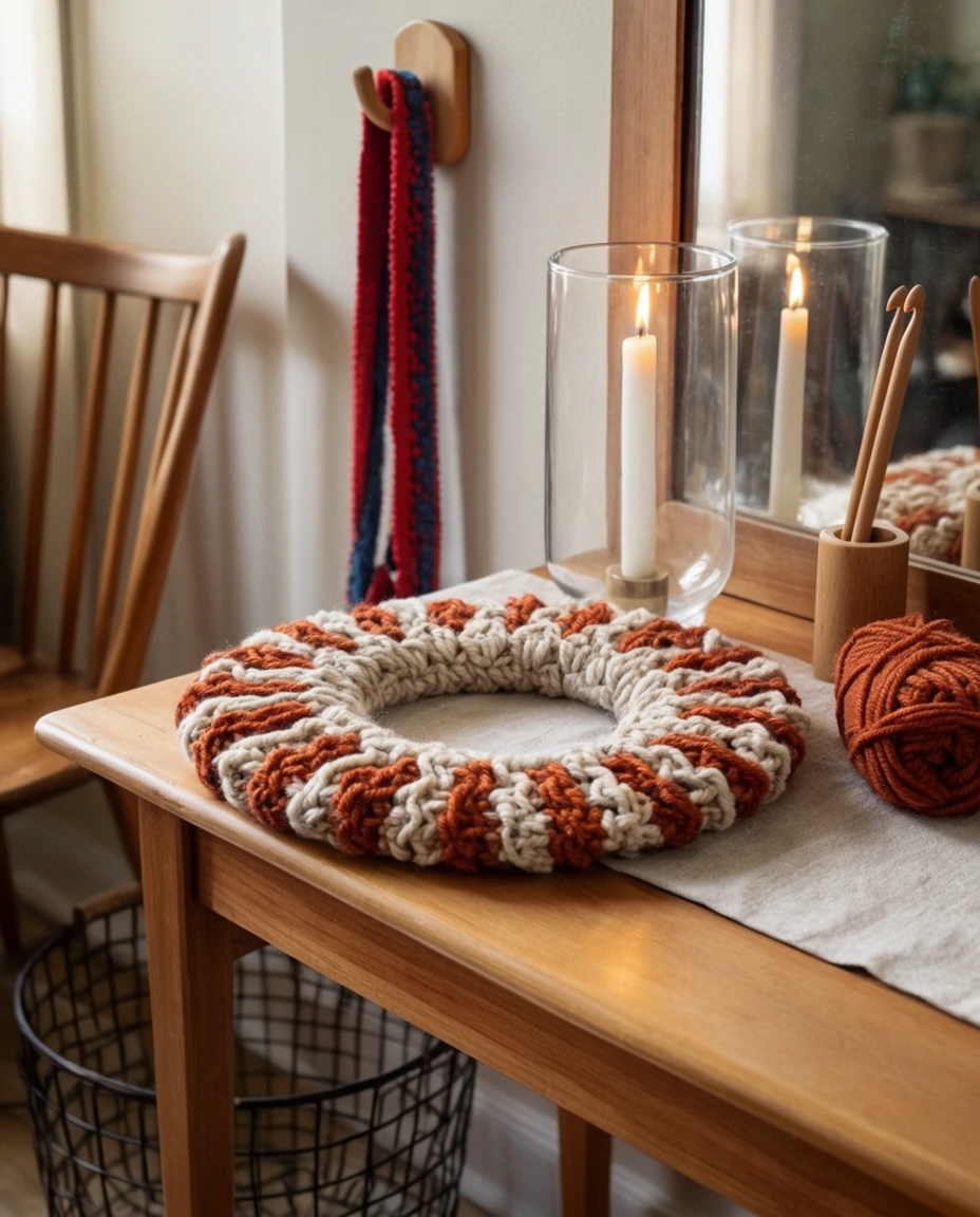 Crochet Wreaths for Cozy Winters 1