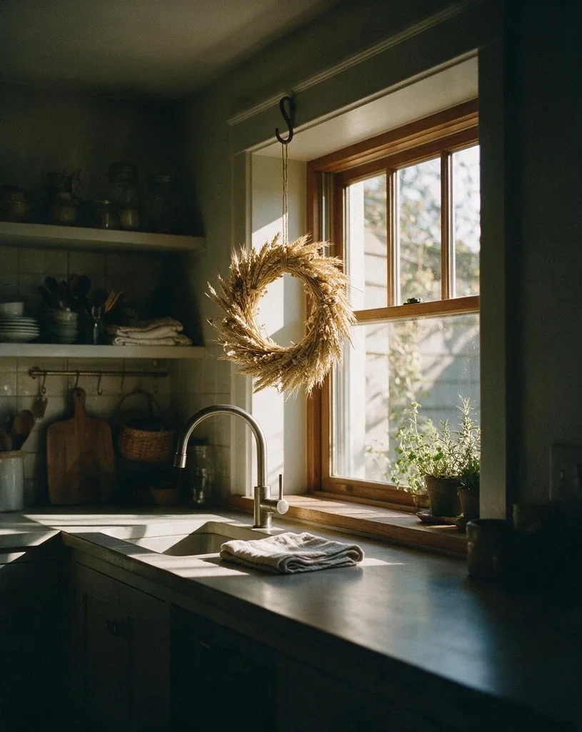 DIY Wreaths for the Kitchen Wall 1