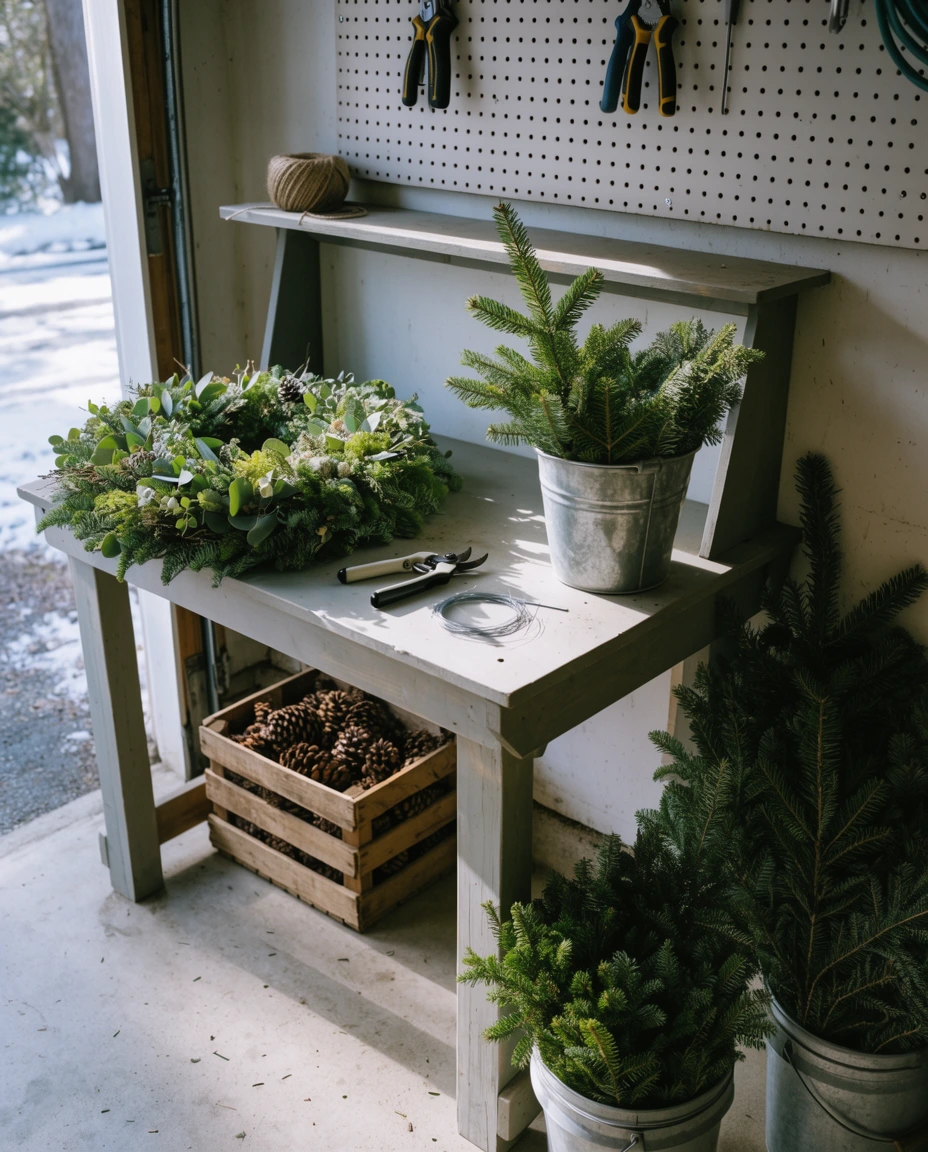 DIY Wreaths with Backyard Clippings 2
