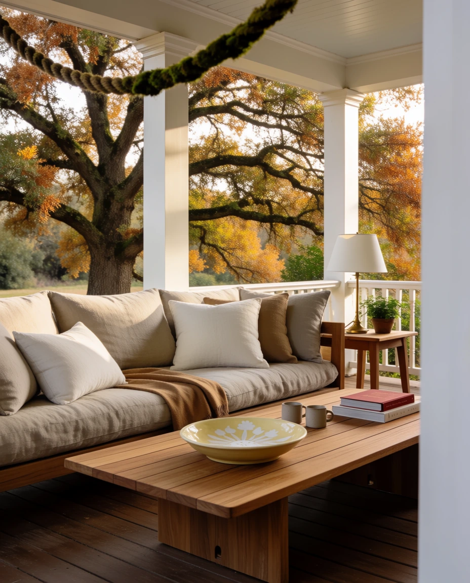 Deep Seating in Oatmeal Linen 2