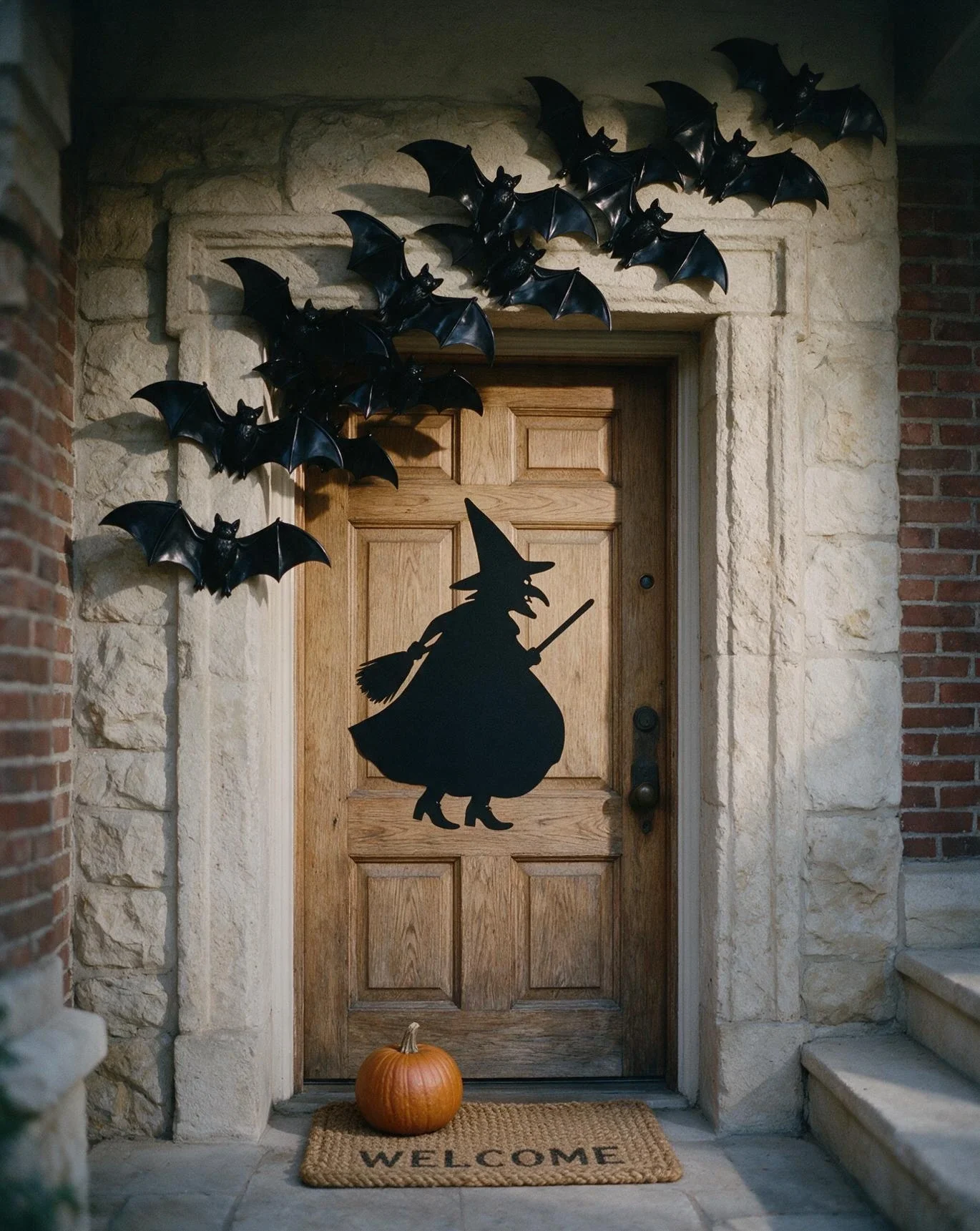 Dollar Tree Bats Over the Doorway 1