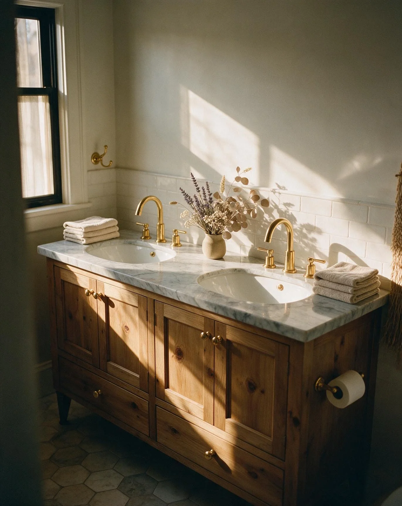 Double Sink Styling for Guests 1