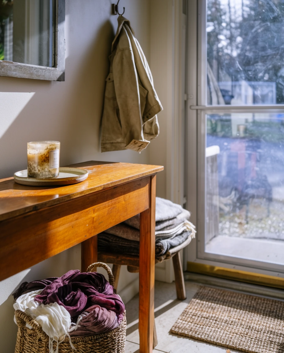 Dressing the Entryway for Cool Days 1