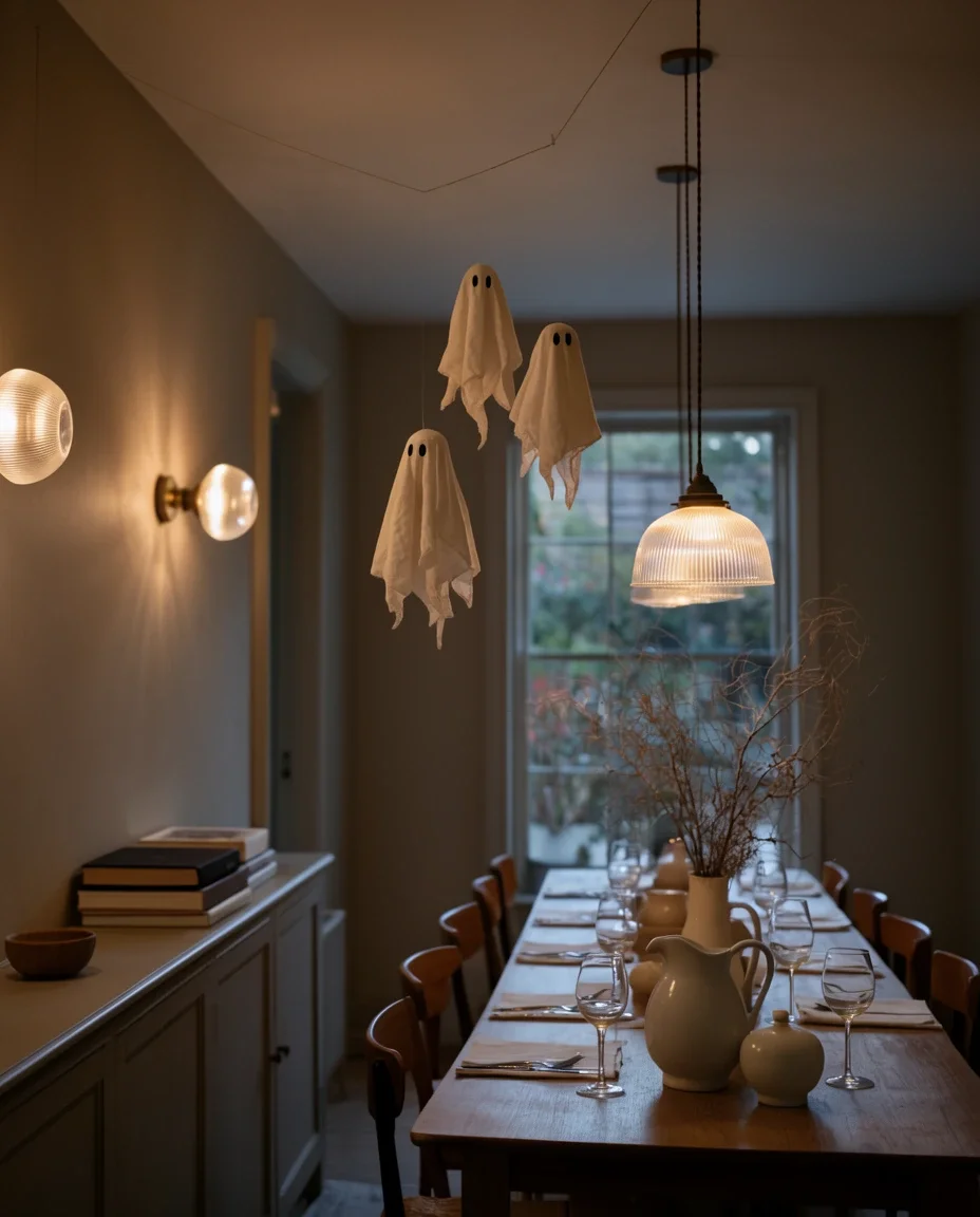 Easy Floating Ghosts Over the Table 1