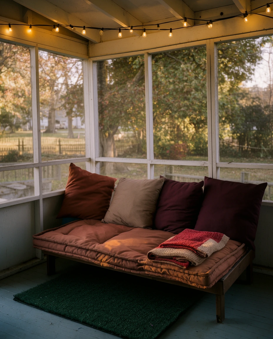 Enclosed Porch for Fall Evenings 2