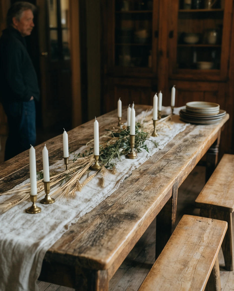 Farmhouse Table for a Harvest Evening 2