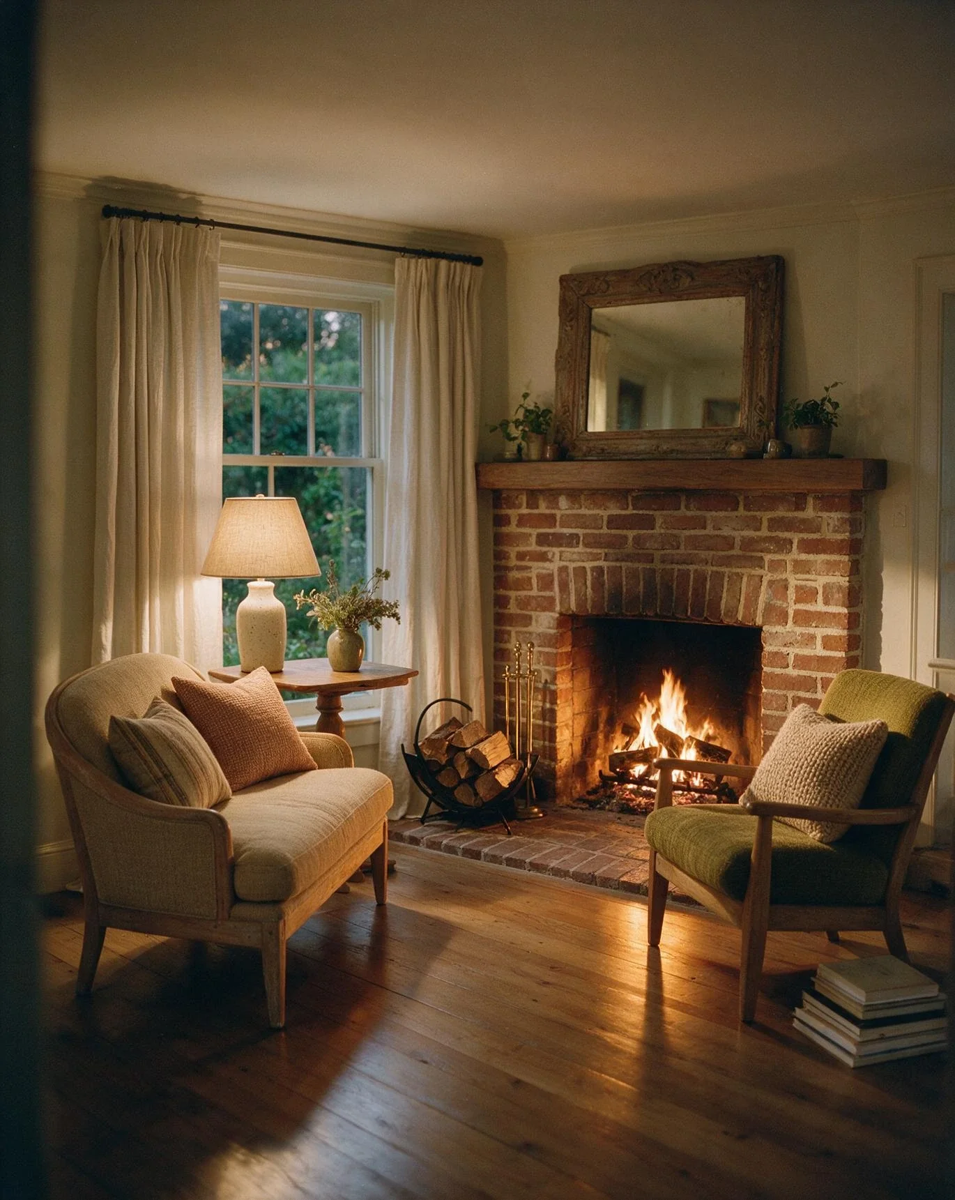 Fireplace Nook for Evenings 1