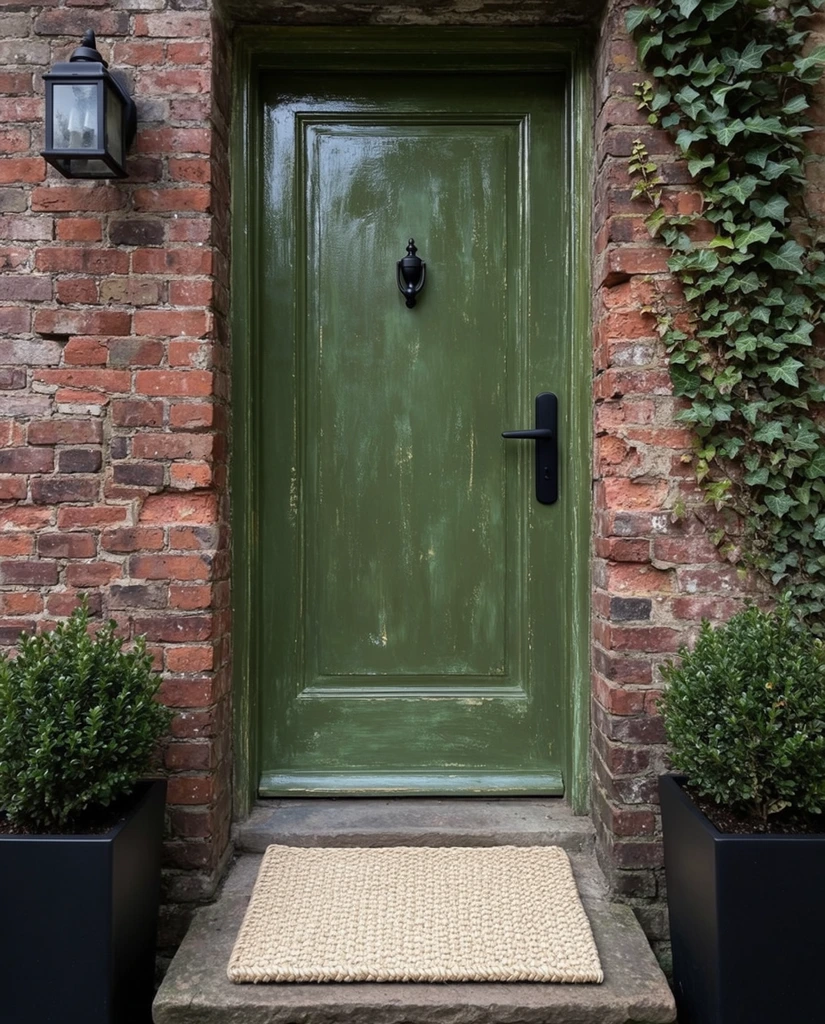 Front Door in Deep Olive 2