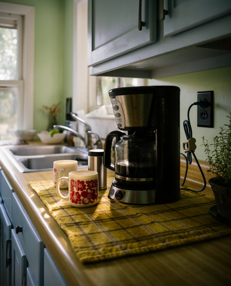 Kitchen Counter Set Up for Fall 2
