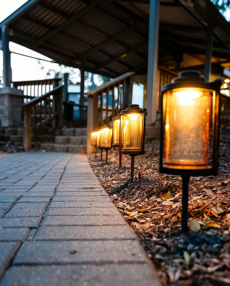 Lanterns for the Front Walkway 1