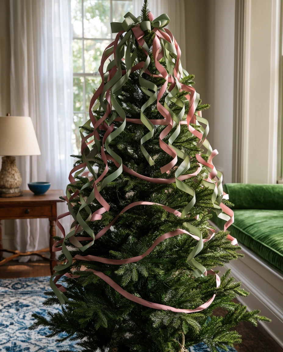 Layered Ribbon Cascading Down 1