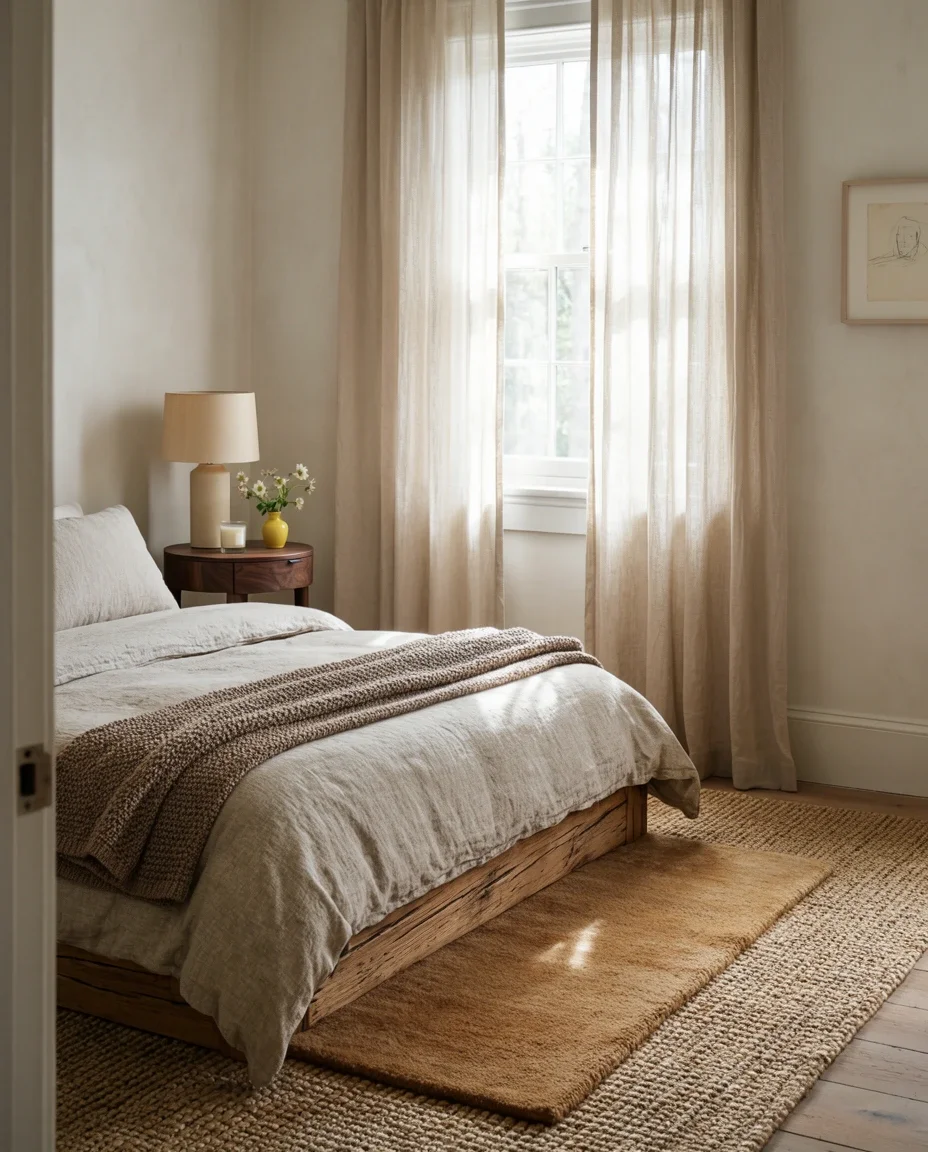 Layered Rugs for Cold Floors 1