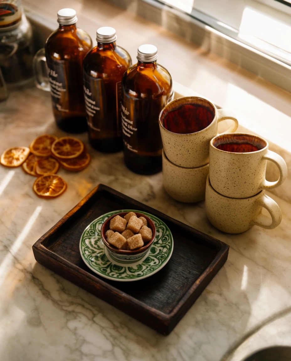 Layering Mugs and Spiced Syrups 1