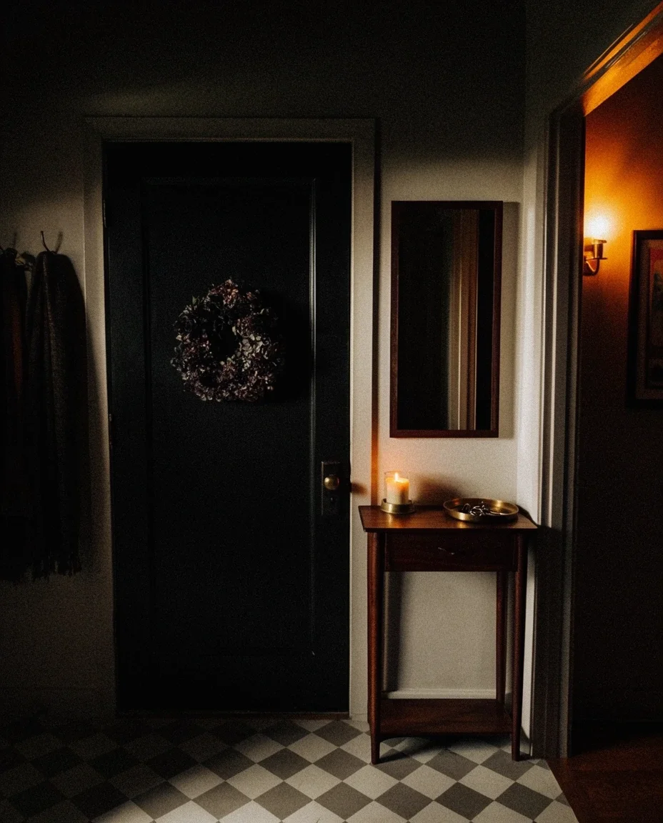 Moody-Entryway-Without-the-Clutter 2
