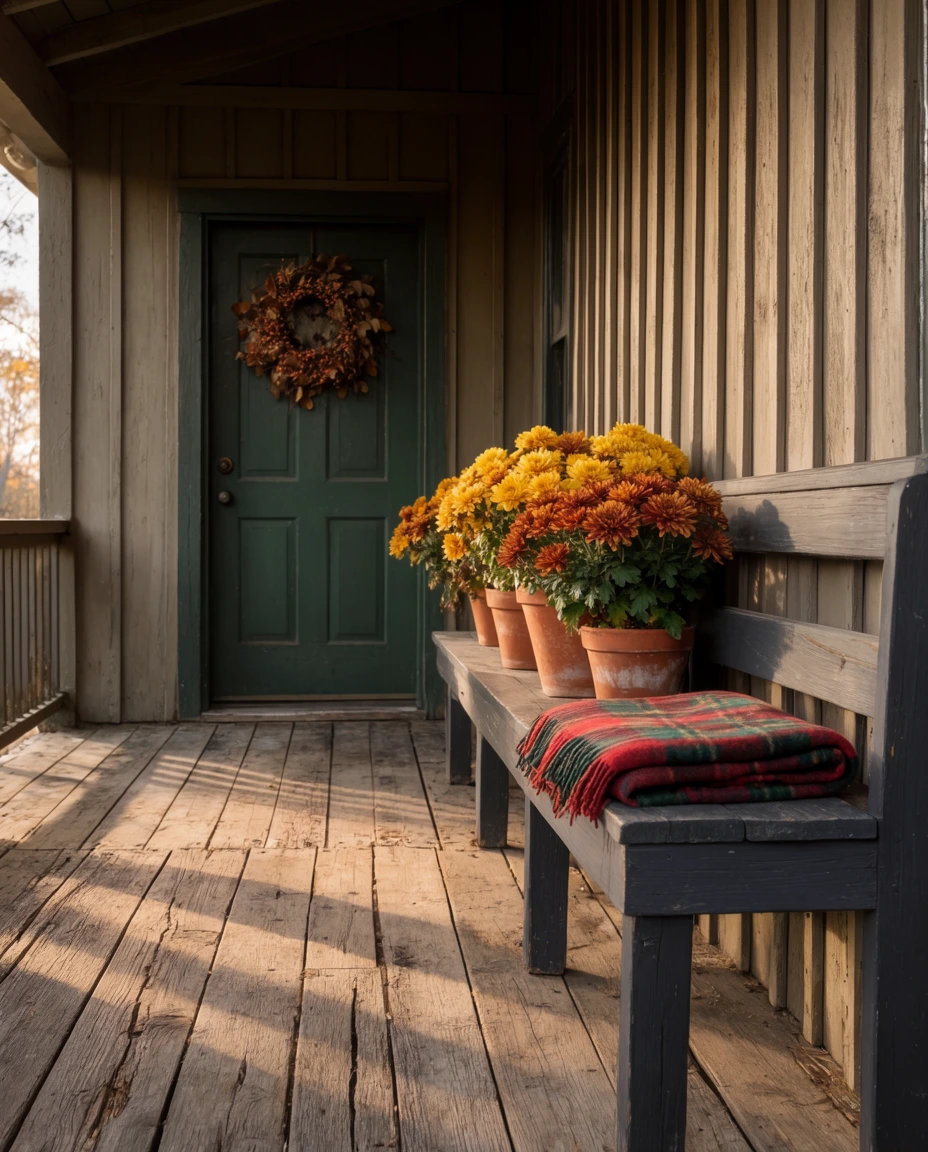 Mums for a Small Porch 2