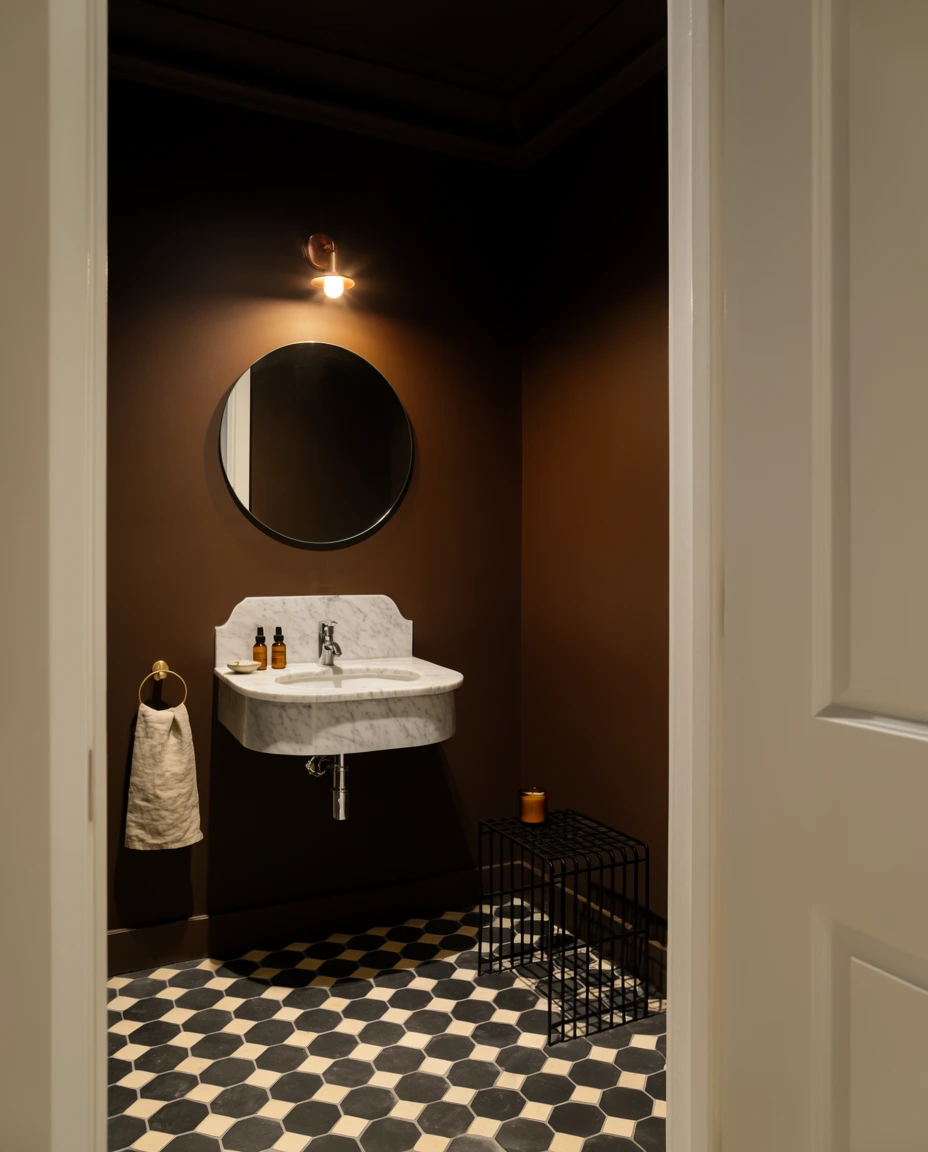 Nighttime Lighting in the Bathroom 1