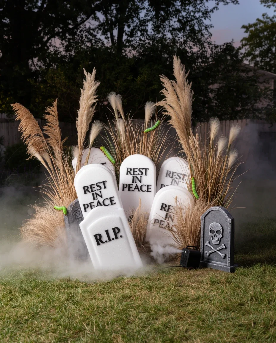 Outdoor Graveyard Scene for the Lawn 2