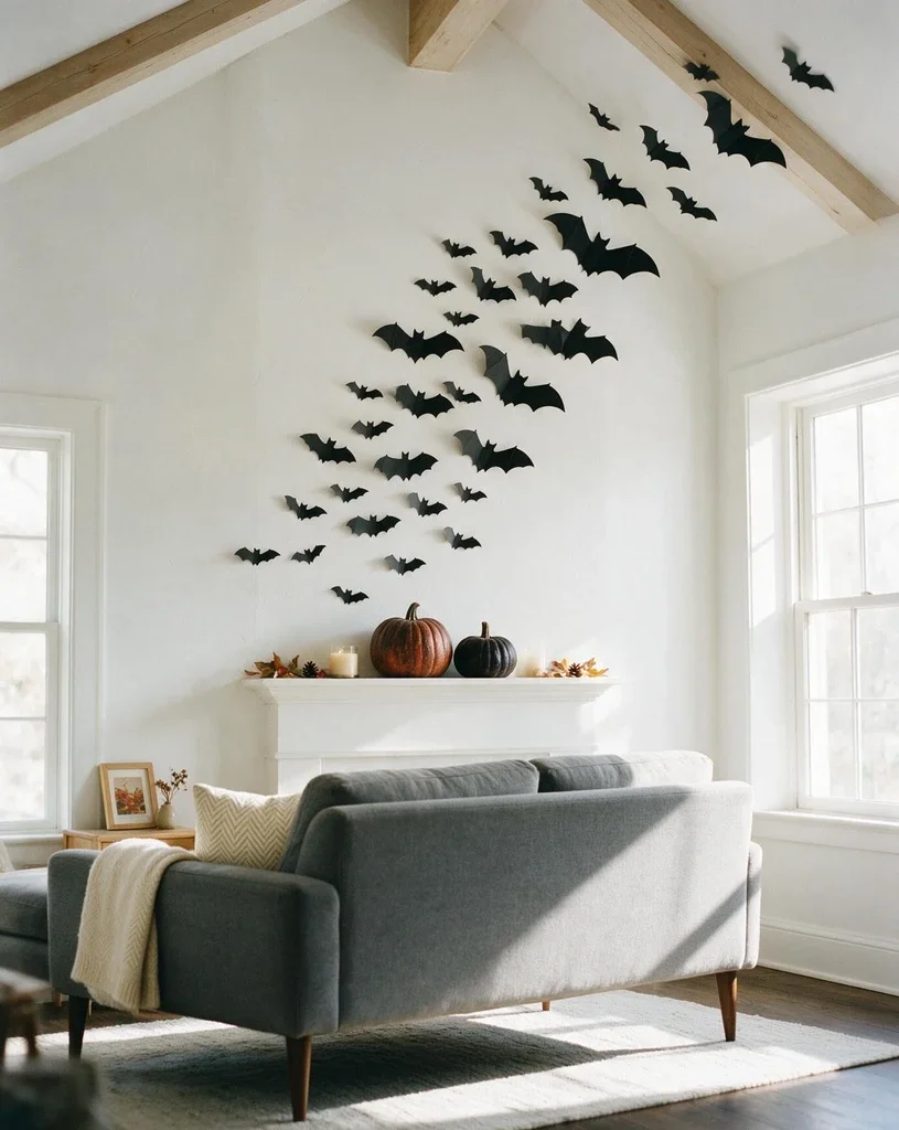 Paper Bat Swarm in Motion 2