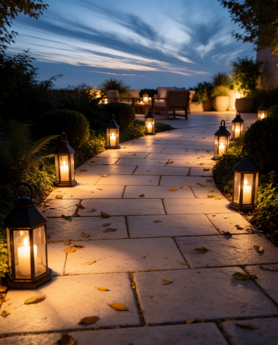 Path Lanterns for Evening Walks 1