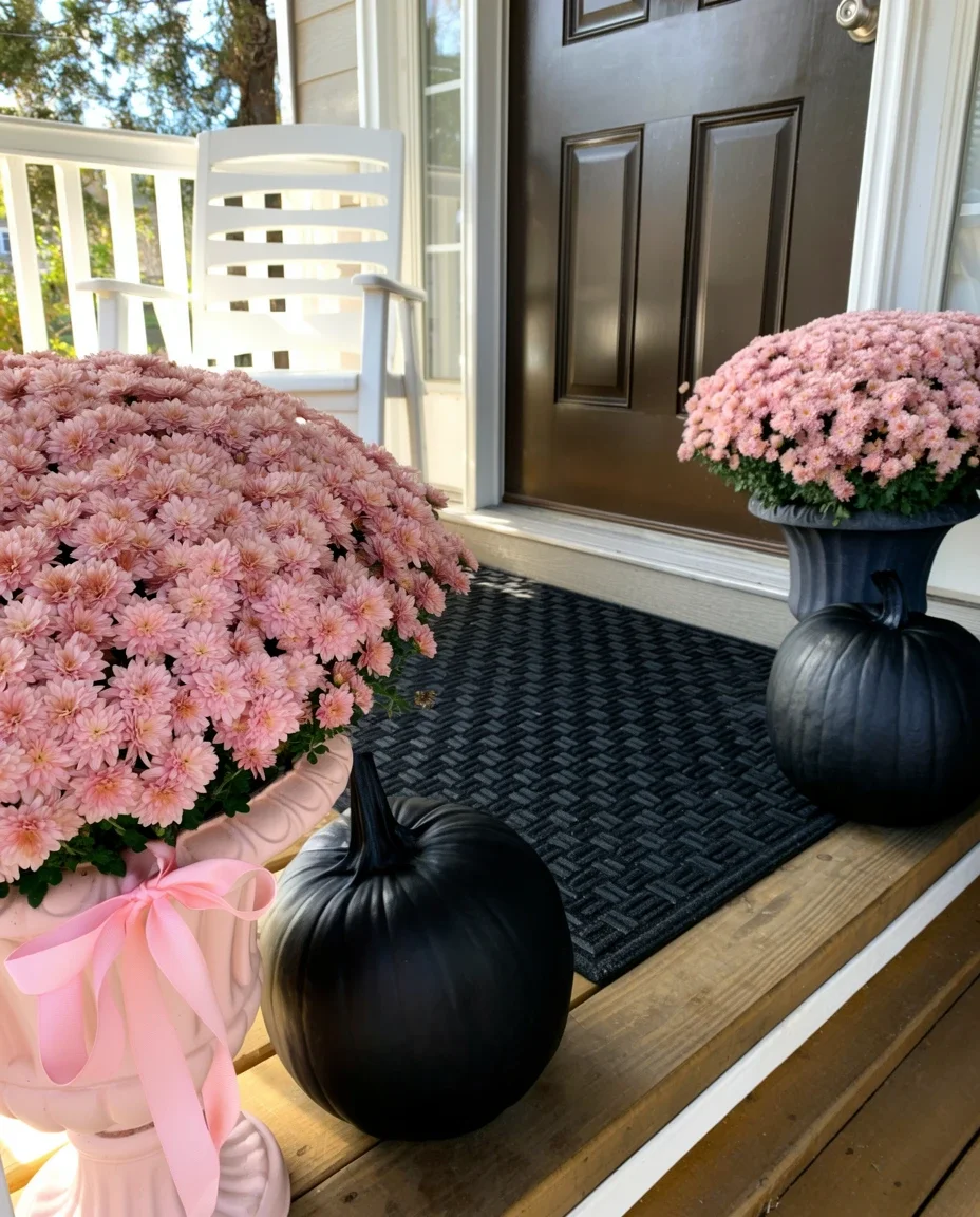 Pink and Black Halloween Balance 2