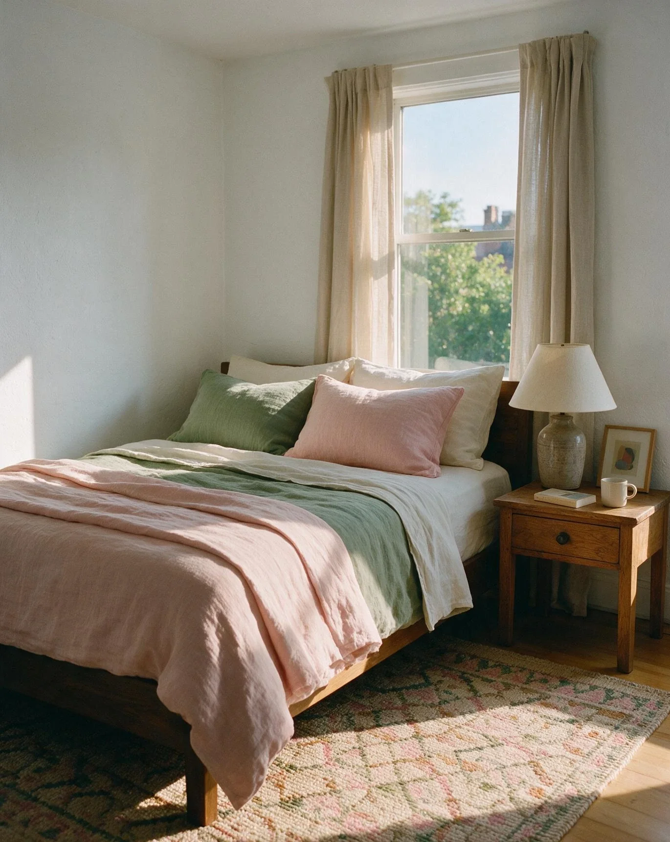 Pink and Sage Color Story 1