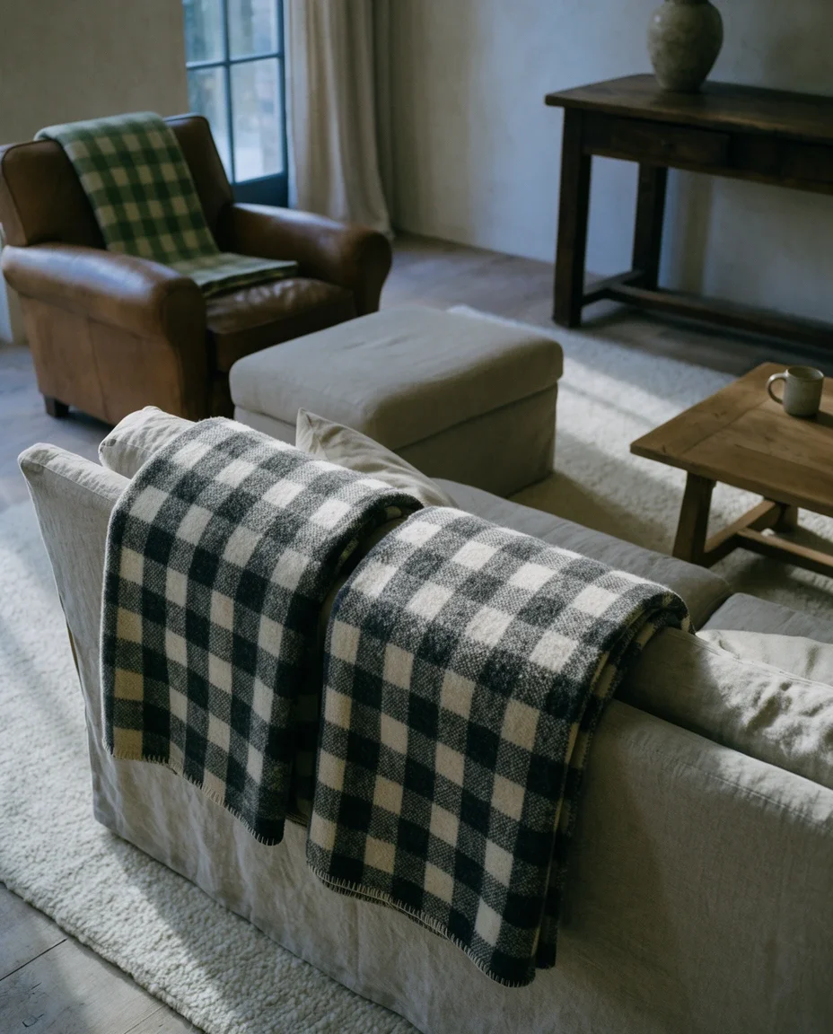 Plaid Blankets for Chilly Nights 1