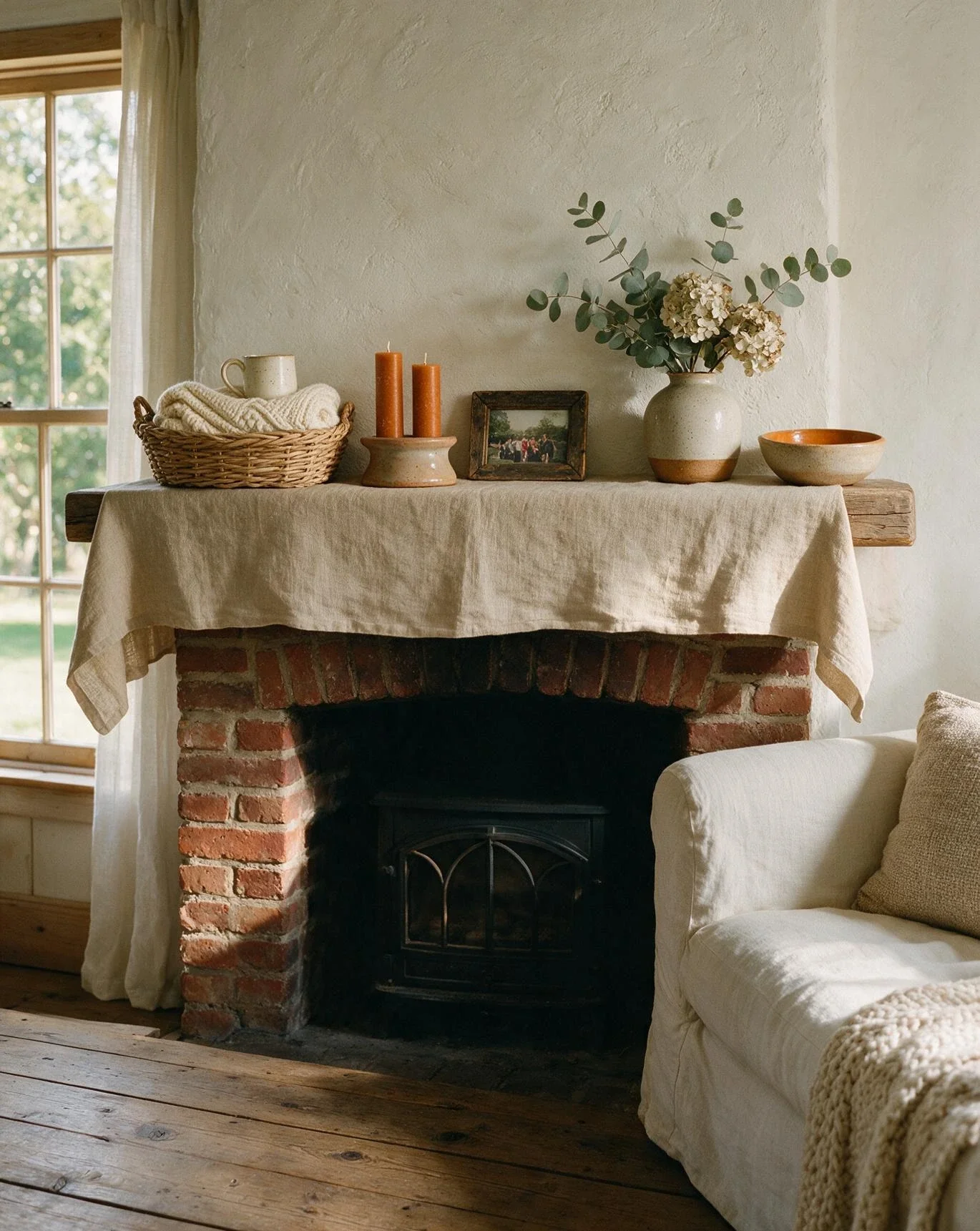 Rustic Farmhouse Mantel for 2026 1