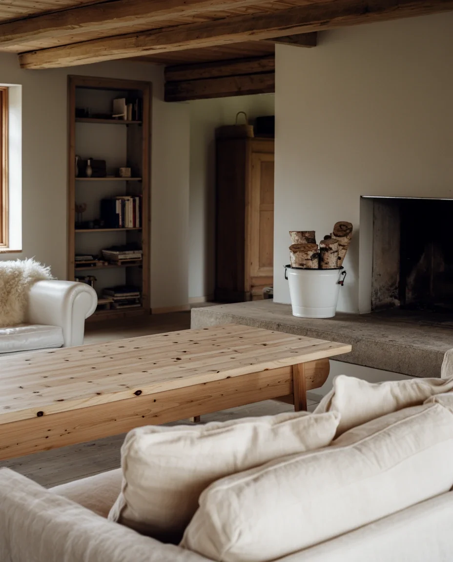 Rustic Living Room Glow 1