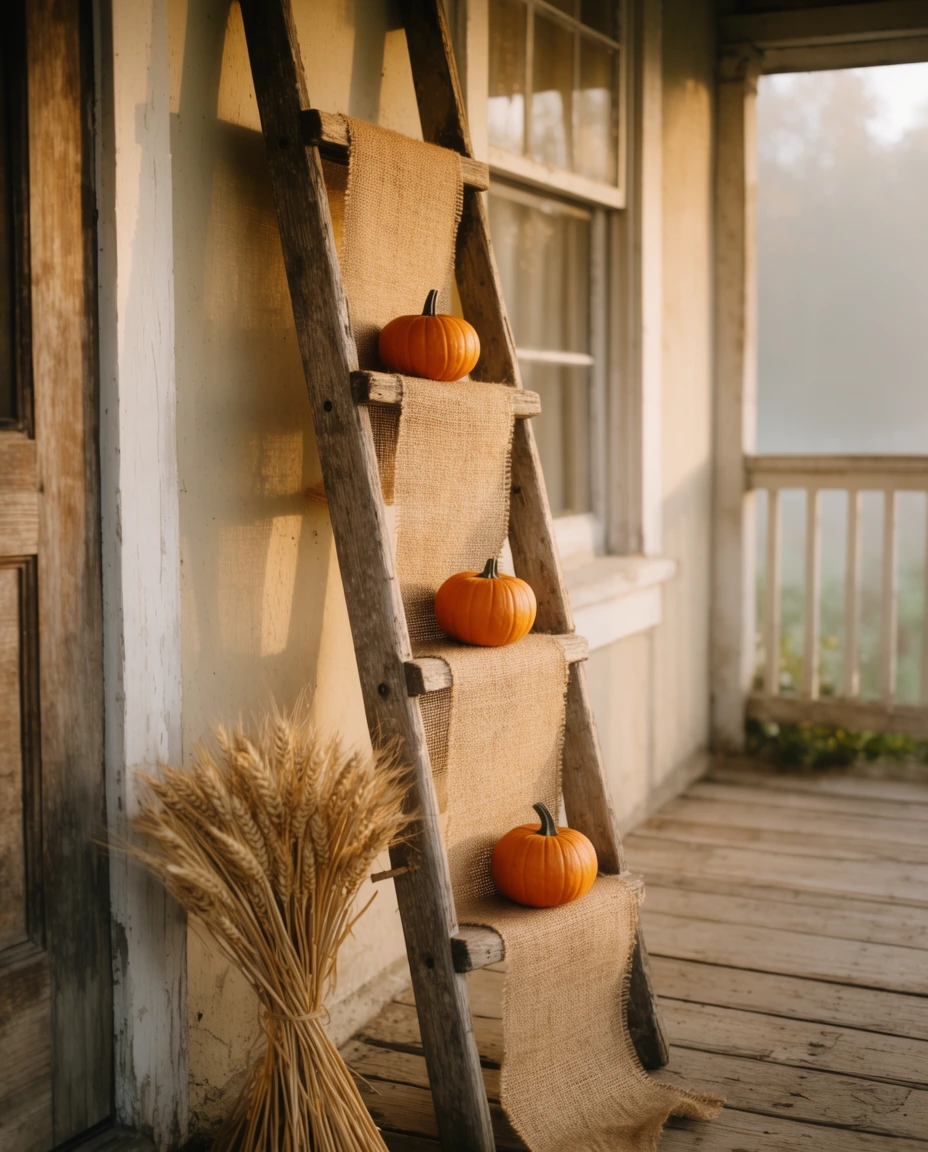 Simple Rustic Porch Styling 1