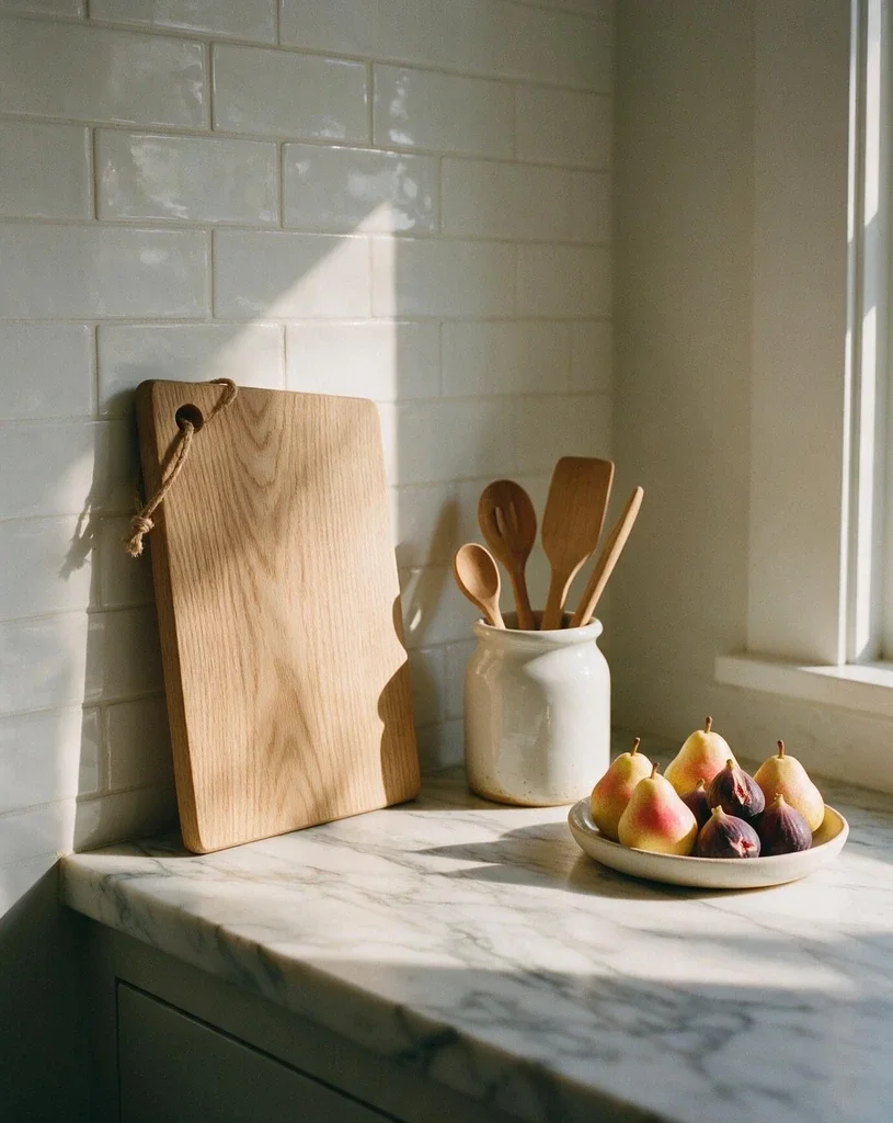 Simple Styling for Open Countertops 1